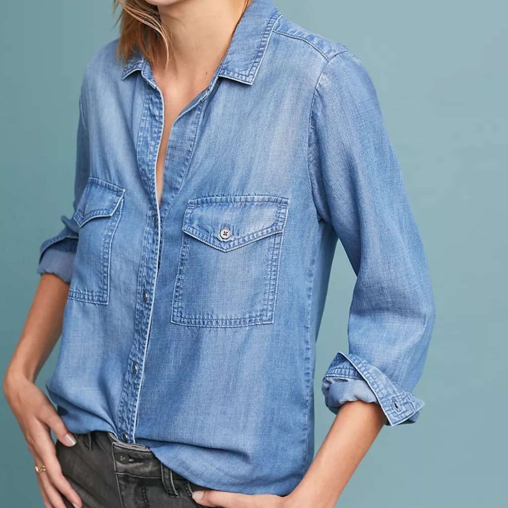 Cloth & Stone Flagstaff Chambray Buttondown